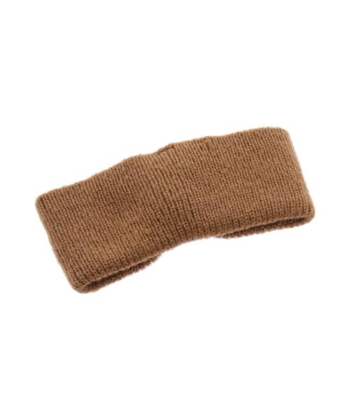 Samansa Mos2（サマンサ モスモス）の「ニットリボンヘアバンド（ネックレス・レディース・ベージュ/キャメル・ﾌﾘ-）」の10枚目の写真