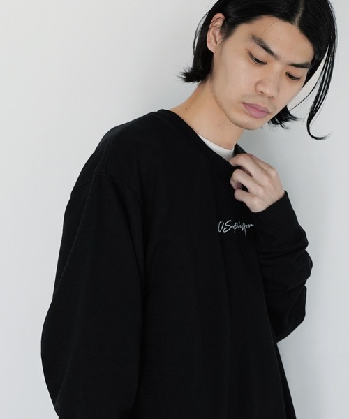 U.S. POLO ASSN.(ユーエスポロアッスン)の「U.S. POLO ASSN. / ユーエスポロアッスン 別注 コラボ ビッグシルエット 裏毛 スウェット トレーナー(スウェット・メンズ・グリーン系その他2/ホワイト系その他3/グレー系その他/グリーン系その他/ホワイト系その他2/ブルー系その他2/ブラック系その他2/ホワイト系その他/グレー系その他4/ブルー系その他/グレー系その他2/グリーン系その他3/ブルー系その他3/ブラック系その他3/ブラック系その他/グレー系その他6/グレー系その他5/グレー系その他3・MEDIUM/X-LARGE/LARGE)」の7枚目の写真