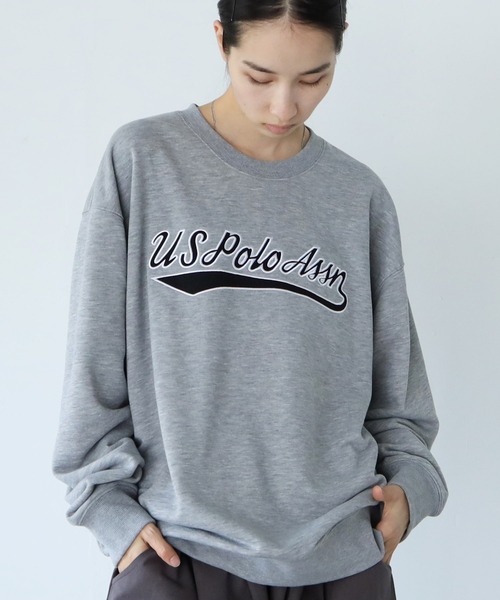 U.S. POLO ASSN.(ユーエスポロアッスン)の「U.S. POLO ASSN. / ユーエスポロアッスン 別注 コラボ ビッグシルエット 裏毛 スウェット トレーナー(スウェット・メンズ・グリーン系その他2/ホワイト系その他3/グレー系その他/グリーン系その他/ホワイト系その他2/ブルー系その他2/ブラック系その他2/ホワイト系その他/グレー系その他4/ブルー系その他/グレー系その他2/グリーン系その他3/ブルー系その他3/ブラック系その他3/ブラック系その他/グレー系その他6/グレー系その他5/グレー系その他3・MEDIUM/X-LARGE/LARGE)」の9枚目の写真