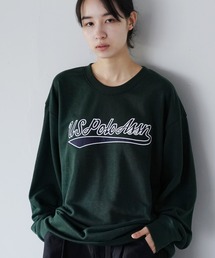U.S. POLO ASSN. / ユーエスポロアッスン 別注 コラボ ビッグシルエット 裏毛 スウェット トレーナー
