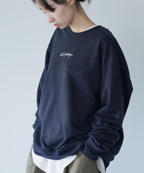 U.S. POLO ASSN.(ユーエスポロアッスン)の「U.S. POLO ASSN. / ユーエスポロアッスン 別注 コラボ ビッグシルエット 裏毛 スウェット トレーナー(スウェット・メンズ・グリーン系その他2/ホワイト系その他3/グレー系その他/グリーン系その他/ホワイト系その他2/ブルー系その他2/ブラック系その他2/ホワイト系その他/グレー系その他4/ブルー系その他/グレー系その他2/グリーン系その他3/ブルー系その他3/ブラック系その他3/ブラック系その他/グレー系その他6/グレー系その他5/グレー系その他3・MEDIUM/X-LARGE/LARGE)」の18枚目の写真
