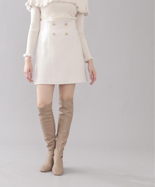 【最終値下げ】ジルバイジルスチュアート　ウールカルゼシリーズ　セットアップ JILL by JILL STUART（ジルバイジルスチュアート）の「◇ウール