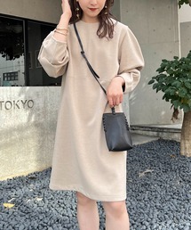 CAPRICIEUX LE'MAGE | ストレッチメルトンミニワンピース(ワンピース)