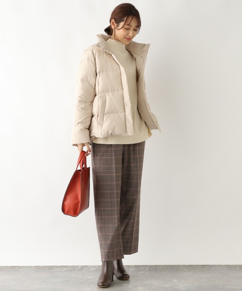 GLOBAL WORK（グローバルワーク）の「ダウンショートブルゾン/281578（ダウンジャケット/コート・レディース・ブラック/アイボリー・MEDIUM/LARGE）」の19枚目の写真