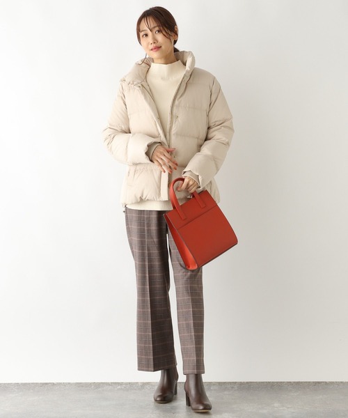 GLOBAL WORK（グローバルワーク）の「ダウンショートブルゾン/281578（ダウンジャケット/コート・レディース・ブラック/アイボリー・MEDIUM/LARGE）」の20枚目の写真