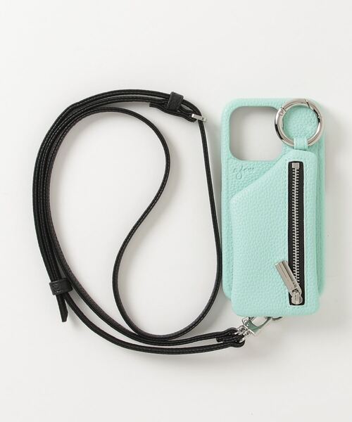 ajew（エジュー）の「ajew/エジュー/【ひも付き】 iPhone14Pro（スマホケース/カバー・レディース・ホワイト/ブラック/ベージュ/ピンクベージュ/イエロー/ブルー/ブラウン系その他/ブラウン/グレー/オリーブ/ナチュラル/ブルー系その他3/モスグリーン/レッド/ピンク系その他5/ミント・FREE/F）」の10枚目の写真