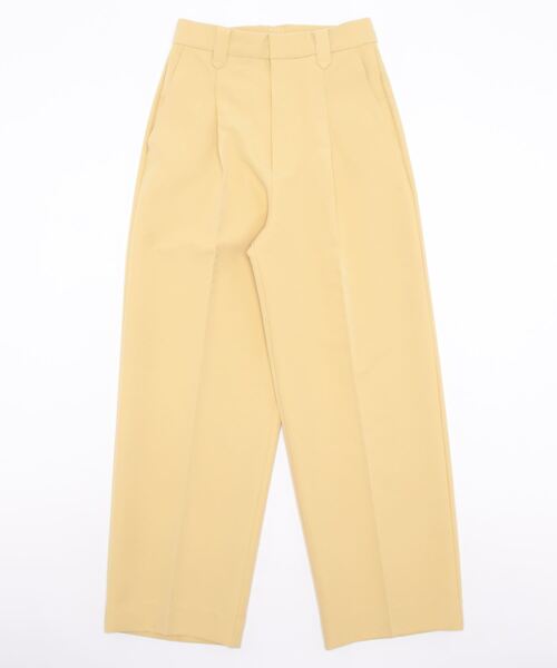 Doux archives（ドゥアルシーヴ）の「タックワイドスラックス（スラックス・レディース・モカ/イエロー/ブラック・SMALL/MEDIUM）」の12枚目の写真