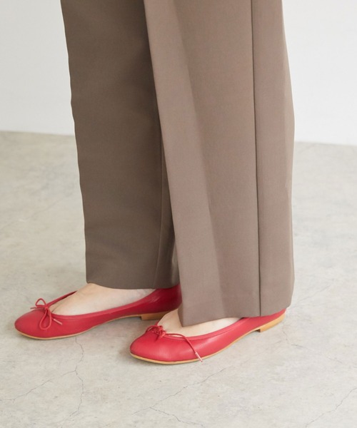 Doux archives（ドゥアルシーヴ）の「タックワイドスラックス（スラックス・レディース・モカ/イエロー/ブラック・SMALL/MEDIUM）」の16枚目の写真