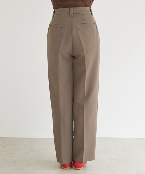 Doux archives（ドゥアルシーヴ）の「タックワイドスラックス（スラックス・レディース・モカ/イエロー/ブラック・SMALL/MEDIUM）」の18枚目の写真