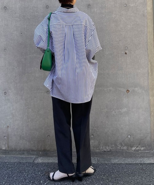 Doux archives（ドゥアルシーヴ）の「タックワイドスラックス（スラックス・レディース・モカ/イエロー/ブラック・SMALL/MEDIUM）」の7枚目の写真