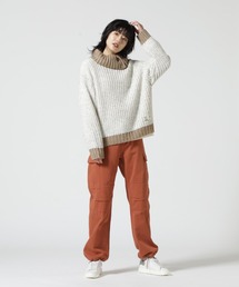 AVIREX | TURTLE MELANGE KNIT TOPS/ タートルメランジニットトップス(ニット/セーター)
