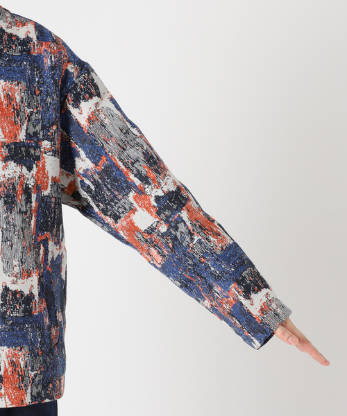 JOURNAL STANDARD relume（ジャーナルスタンダード　レリューム）の「ゴブラン風 カーディガンジャケット（ノーカラージャケット・メンズ・ブラック/ネイビー/ライトグリーン・MEDIUM/LARGE）」の16枚目の写真