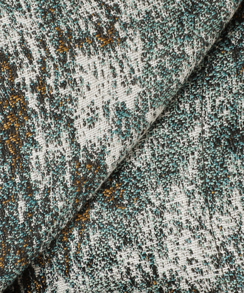 JOURNAL STANDARD relume（ジャーナルスタンダード　レリューム）の「ゴブラン風 カーディガンジャケット（ノーカラージャケット・メンズ・ブラック/ネイビー/ライトグリーン・MEDIUM/LARGE）」の9枚目の写真