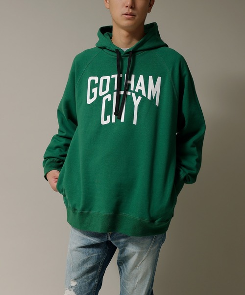 SECRETBASE　GOTHAM　ROCK HARD　パーカー GOOD ROCK SPEED グッドロックスピード PULP FICTION LOGO