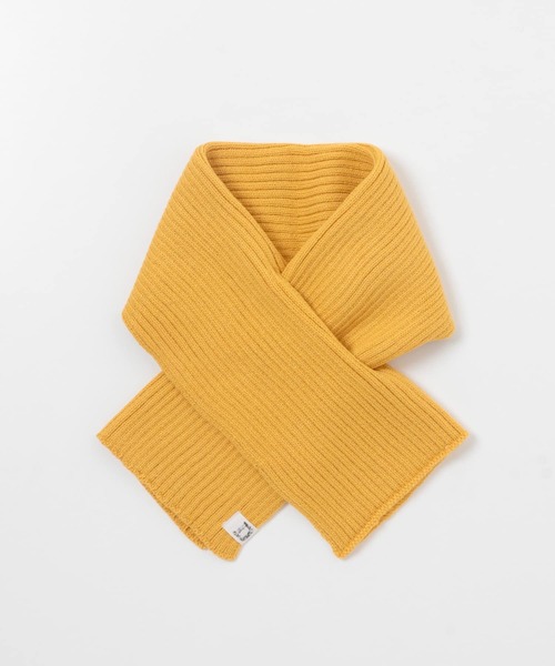 URBAN RESEARCH DOORS（アーバンリサーチドアーズ）の「リブティペット(KIDS)（マフラー・キッズ・グレー系その他/マスタード・ONE）」の3枚目の写真