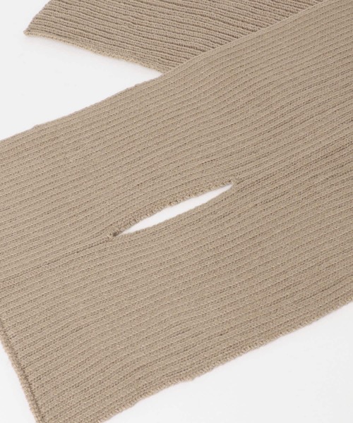 URBAN RESEARCH DOORS（アーバンリサーチドアーズ）の「リブティペット(KIDS)（マフラー・キッズ・グレー系その他/マスタード・ONE）」の6枚目の写真