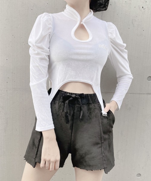 lilLilly（リルリリー）の「ムートンショートパンツ（その他パンツ・レディース・ブラック/ベージュ/ピンク・FREE）」の16枚目の写真