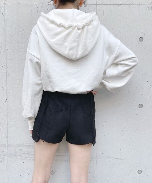 lilLilly（リルリリー）の「ムートンショートパンツ（その他パンツ・レディース・ブラック/ベージュ/ピンク・FREE）」の15枚目の写真