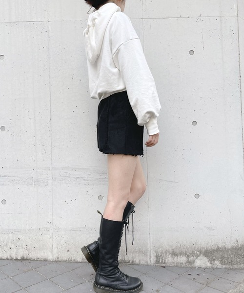 lilLilly（リルリリー）の「ムートンショートパンツ（その他パンツ・レディース・ブラック/ベージュ/ピンク・FREE）」の12枚目の写真