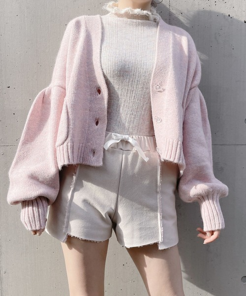 lilLilly（リルリリー）の「ムートンショートパンツ（その他パンツ・レディース・ブラック/ベージュ/ピンク・FREE）」の14枚目の写真