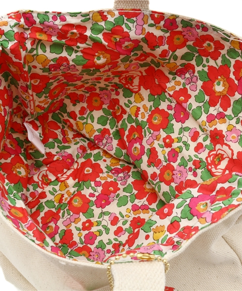 SHIPS for women（シップスフォーウィメン）の「LIBERTY エコバッグ SⅡ■（エコバッグ/サブバッグ・レディース・ホワイト/ブラック/ブルー/ダークグレー/ホワイト系その他/ブルー系その他・ONE SIZE）」の15枚目の写真