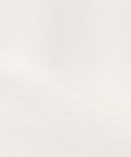 23区（ニジュウサンク）の「【洗える】オーガニックコットンテリー プルオーバー フーディー（パーカー・レディース・ネイビー系/ホワイト系/ライトグレー系・32）」の10枚目の写真