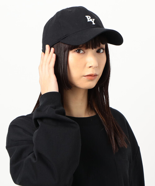 Purple&Yellow(パープルアンドイエロー)の「ロゴ刺繍 ローキャップ(キャップ・メンズ・キナリ/ネイビー/グリーン/ブラック・FREE)」の8枚目の写真