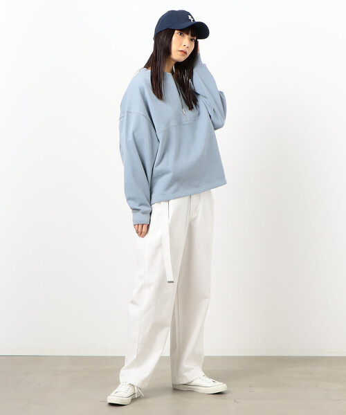 Purple&Yellow(パープルアンドイエロー)の「ロゴ刺繍 ローキャップ(キャップ・メンズ・キナリ/ネイビー/グリーン/ブラック・FREE)」の10枚目の写真