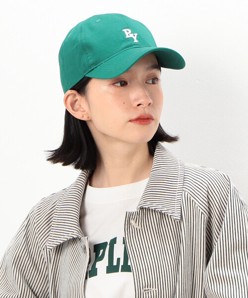 Purple&Yellow(パープルアンドイエロー)の「ロゴ刺繍 ローキャップ(キャップ・メンズ・キナリ/ネイビー/グリーン/ブラック・FREE)」の12枚目の写真