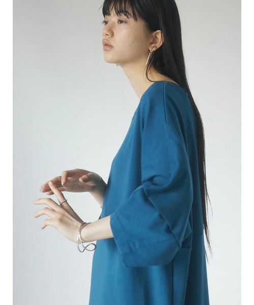 armonia（アルモニーア）の「a.カットポンチワンピース（ワンピース・レディース・ブラック/グレー/ブルー・FREE）」の9枚目の写真