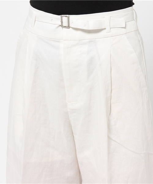 mystic(ミスティック)の「ベルト付きワイドPT(その他パンツ・レディース・オフホワイト/ネイビー/サックスブルー/ピンク・1/2)」の11枚目の写真