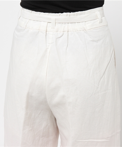 mystic(ミスティック)の「ベルト付きワイドPT(その他パンツ・レディース・オフホワイト/ネイビー/サックスブルー/ピンク・1/2)」の12枚目の写真