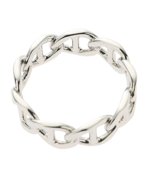 tk.TAKEO KIKUCHI（ティーケータケオキクチ）の「◆チェーンリング（リング・メンズ・シルバー/ゴールド/シルバー系/シルバー系2/ブラック系1/シルバー系1・13/17）」の11枚目の写真