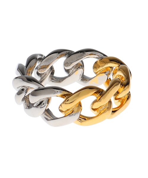 tk.TAKEO KIKUCHI（ティーケータケオキクチ）の「◆チェーンリング（リング・メンズ・シルバー/ゴールド/シルバー系/シルバー系2/ブラック系1/シルバー系1・13/17）」の14枚目の写真