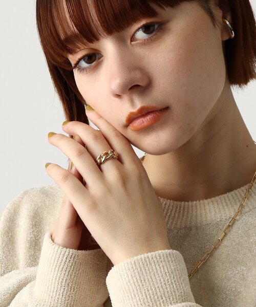 tk.TAKEO KIKUCHI（ティーケータケオキクチ）の「◆チェーンリング（リング・メンズ・シルバー/ゴールド/シルバー系/シルバー系2/ブラック系1/シルバー系1・13/17）」の21枚目の写真