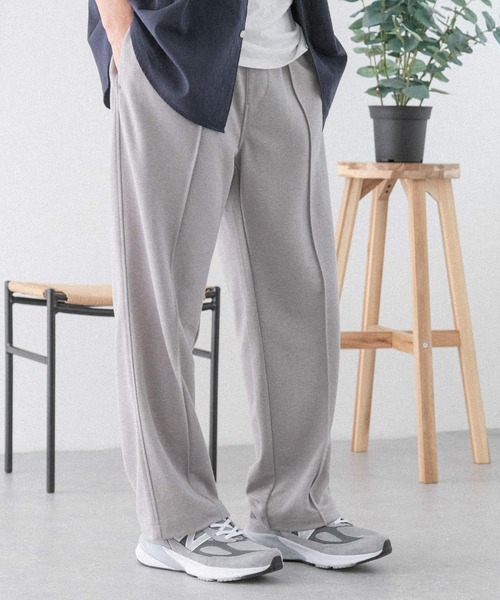 FORK&SPOON（フォークアンドスプーン）の「FORK&SPOON　ヘンプ混カットソーパンツ（その他パンツ・メンズ・ベージュ系その他/グレー・5/4）」の6枚目の写真