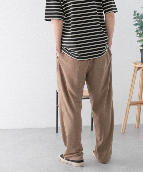 FORK&SPOON（フォークアンドスプーン）の「FORK&SPOON　ヘンプ混カットソーパンツ（その他パンツ・メンズ・ベージュ系その他/グレー・5/4）」の10枚目の写真