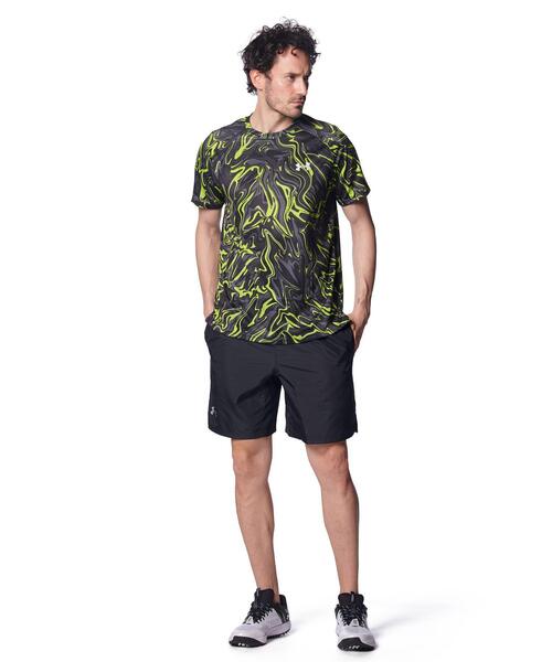 UNDER ARMOUR(アンダーアーマー)の「UAテック ショートスリーブTシャツ 〈ノベルティ〉(ベースボール/メンズ)(Tシャツ/カットソー・メンズ・ブラック・S/L/M/XXL/XL/3XL)」の2枚目の写真