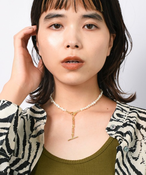 GOLDY（ゴールディ）の「ネックレス（ネックレス・レディース・ホワイト・FREE）」の4枚目の写真