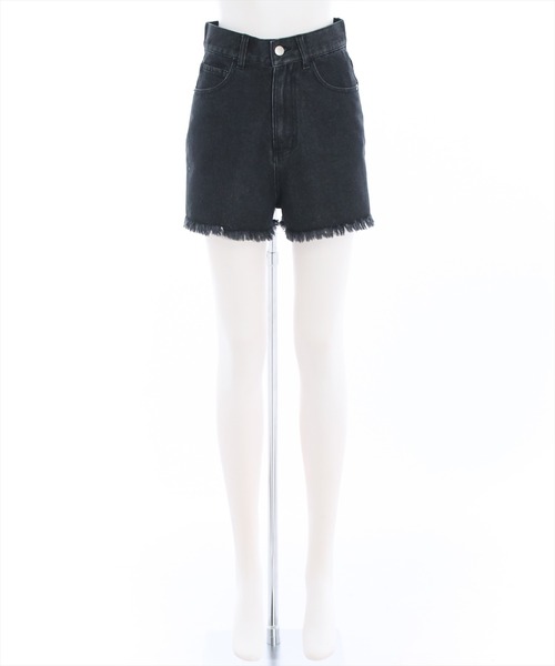 clear(クリア)の「デニムフリンジショートパンツ(デニムパンツ・レディース・ブラック/ライトブルー・S/M)」の22枚目の写真