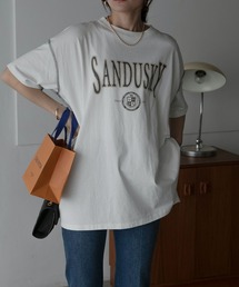 Anss.me | 【Anss.me】配色アウトロックエンブレムカレッジプリントTシャツ(Tシャツ/カットソー)