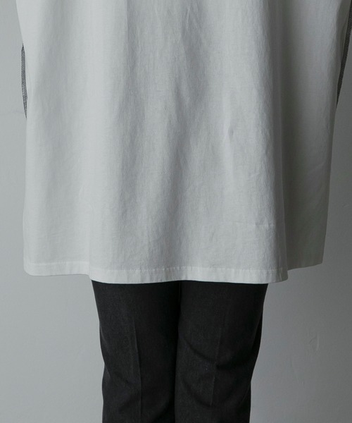 Anss.me(アンスミー)の「【Anss.me】配色アウトロックエンブレムカレッジプリントTシャツ(Tシャツ/カットソー・レディース・ホワイト系1/ホワイト系2/グレー系2/アイボリー系2/アイボリー系1/ネイビー系1/ブラック系1・FREE)」の21枚目の写真