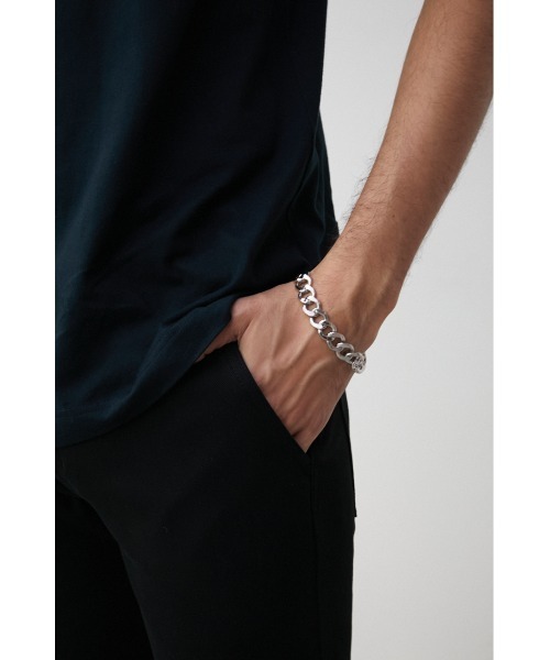 FLAT LINK CHAIN BRACELET/フラットリンクチェーンブレスレット