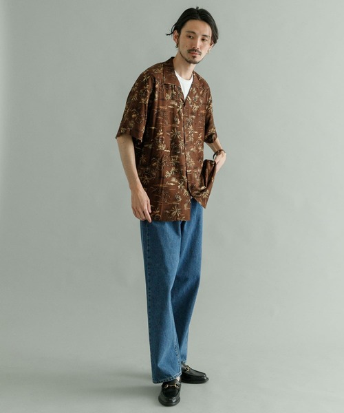 TWO PALMS（トゥーパームス）の「TWO PALMS　Short-Sleeve Hawaiian Shirts（シャツ/ブラウス・メンズ・ブラック系その他/ブラック/ブラウン/グリーン・MEDIUM/LARGE）」の9枚目の写真