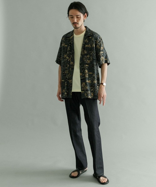 TWO PALMS（トゥーパームス）の「TWO PALMS　Short-Sleeve Hawaiian Shirts（シャツ/ブラウス・メンズ・ブラック系その他/ブラック/ブラウン/グリーン・MEDIUM/LARGE）」の5枚目の写真