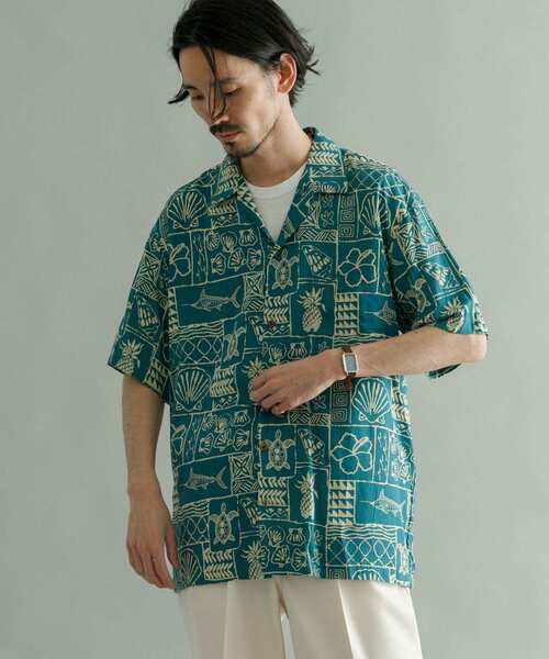 TWO PALMS（トゥーパームス）の「TWO PALMS　Short-Sleeve Hawaiian Shirts（シャツ/ブラウス・メンズ・ブラック系その他/ブラック/ブラウン/グリーン・MEDIUM/LARGE）」の14枚目の写真