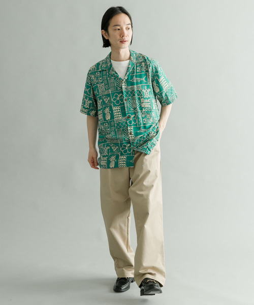 TWO PALMS（トゥーパームス）の「TWO PALMS　Short-Sleeve Hawaiian Shirts（シャツ/ブラウス・メンズ・ブラック系その他/ブラック/ブラウン/グリーン・MEDIUM/LARGE）」の11枚目の写真