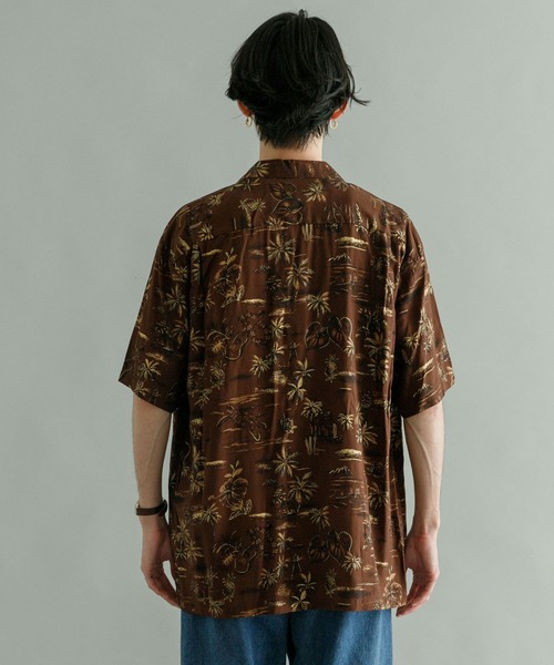 TWO PALMS（トゥーパームス）の「TWO PALMS　Short-Sleeve Hawaiian Shirts（シャツ/ブラウス・メンズ・ブラック系その他/ブラック/ブラウン/グリーン・MEDIUM/LARGE）」の19枚目の写真