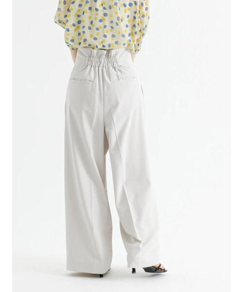 Te chichi（テチチ）の「リネンライクハイウエストワイドパンツ（その他パンツ・レディース・ブラック/キャメル/ライトベージュ・MEDIUM/SMALL）」の16枚目の写真