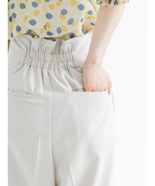 Te chichi（テチチ）の「リネンライクハイウエストワイドパンツ（その他パンツ・レディース・ブラック/キャメル/ライトベージュ・MEDIUM/SMALL）」の13枚目の写真